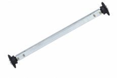 Вісь ресорна без гальм 1800 кг А=1200 мм в зборі